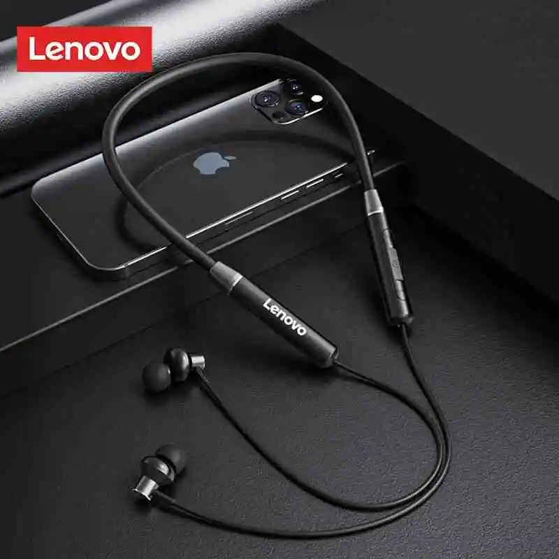 Lenovo HE05x Bluetooth 5.0 Magnetic Neckband sports Earphones